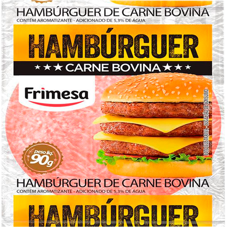 Hamburguer frimesa bovino 90g