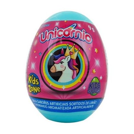 Ovo Kids Surpresa Unicórnio Kids Zone Pastilhas 9G