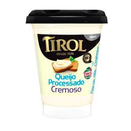 QUEIJO TIROL PROCESSADO CREMOSO 180G