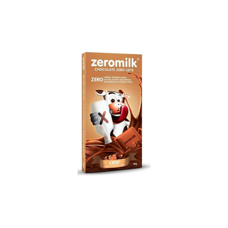 Chocolate Zeromilk Crisp Zero Lactose 80G