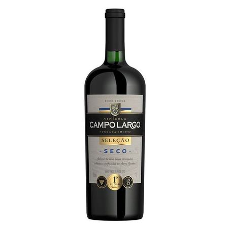 Vinho Brasileiro Campo Largo Seleção Tinto Seco 1l 
 