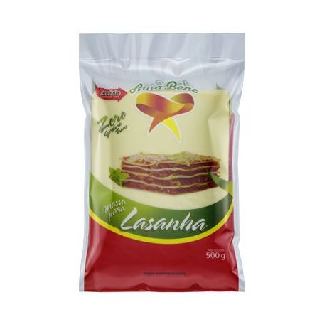 Massa lasanha amabile 500g