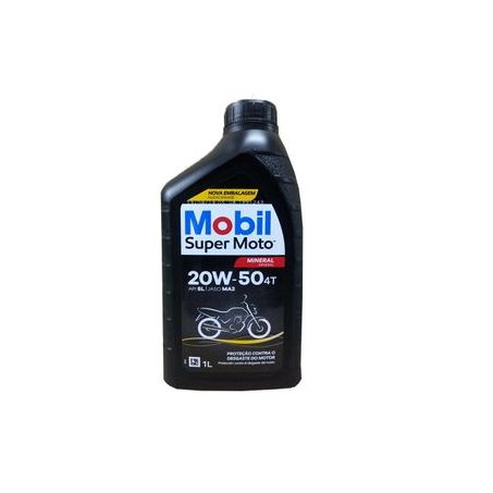Óleo Lubrificante Mobil Super Moto 4t - 20w50 1l