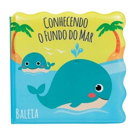 LIVRO BANHO FUNDO DO MAR BUBA 1 PEÇA 