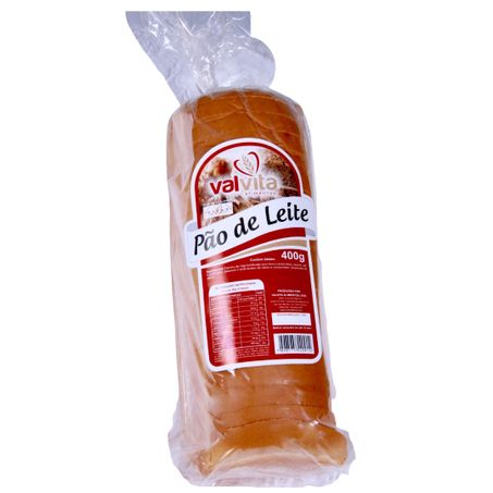 Pao valvita 400g fat leite
