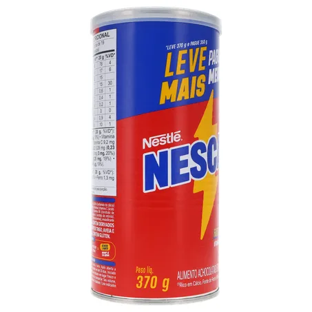 Achocolatado em Pó Nescau Lata 370gr 360-31