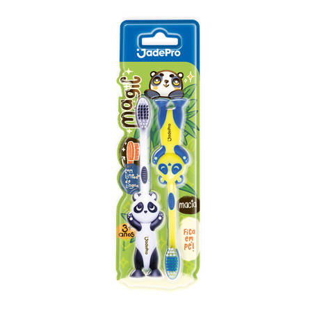 Escova dental jadepro kids magci macia c/2un r312
