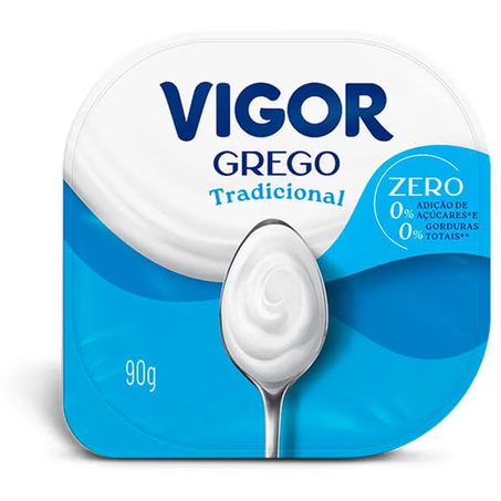 IOGURTE VIGOR GREGO ZERO TRADICIONAL 90G