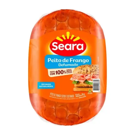Peito Frango Seara Kg Defumado Inteiro