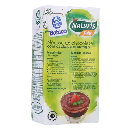 Creme de Soja Batavo Naturis Caixa 200gr 360-16