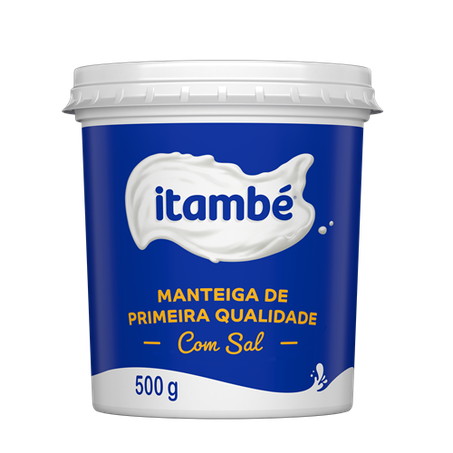 Manteiga leite itambe com sal 500g