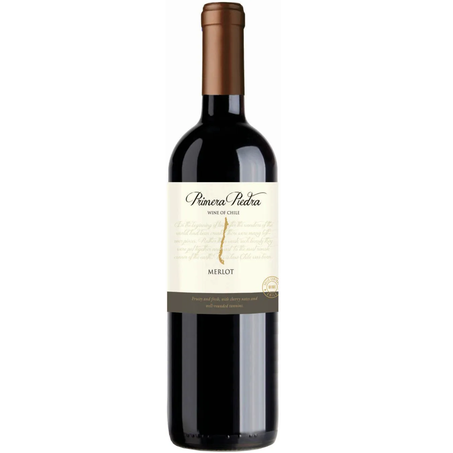Vinho Tinto Primera Piedra Merlot Garrafa 750ML