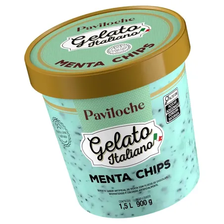 Gelato italiano paviloche 1.5l menta