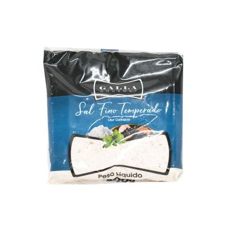 Sal galla fino temperado 500g