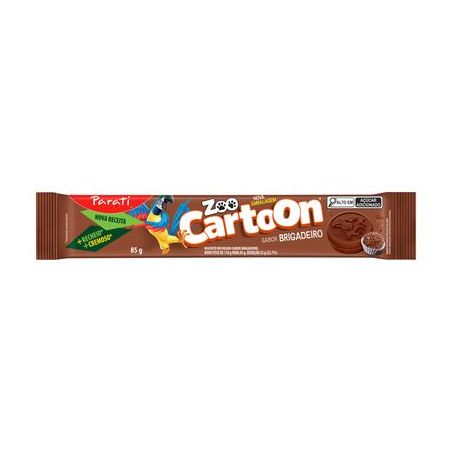 BISCOITO PARATI CARTOON 85G BRIGADEIRO