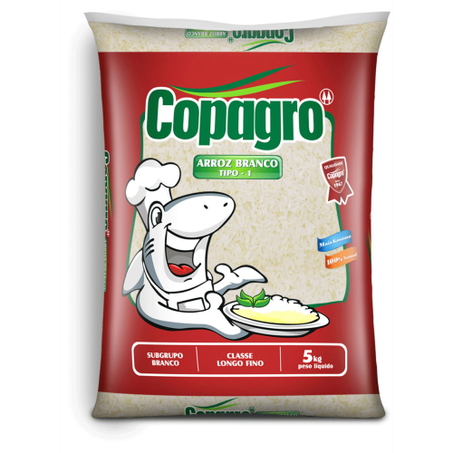 Arroz branco copagro 5kg