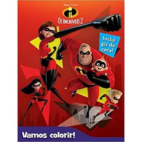 VAMOS COLORIR OS INCRIVEIS 2 86589                