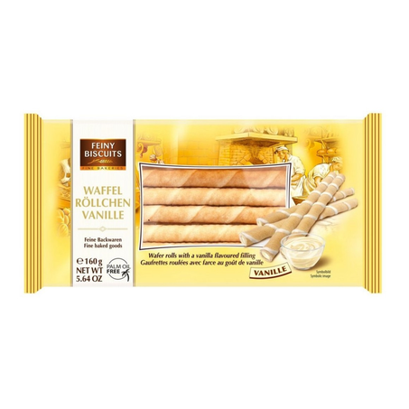 CANUDO WAFER FEINY160G BAUNILHA