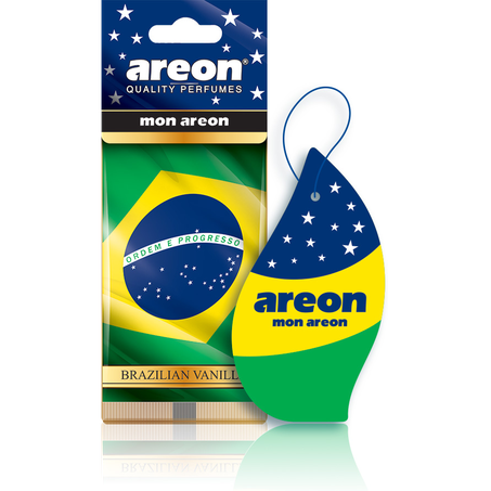 Odorizador Para Carros Brazilian Vanilla Areon
