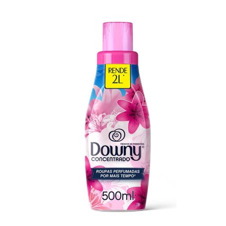 Amaciante de Roupas Downy Frescor da Primavera Frasco 500ml