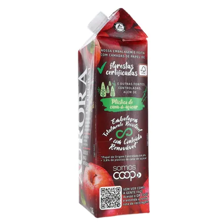 Suco Integral Maça Aurora Cx 1,5l 360-7