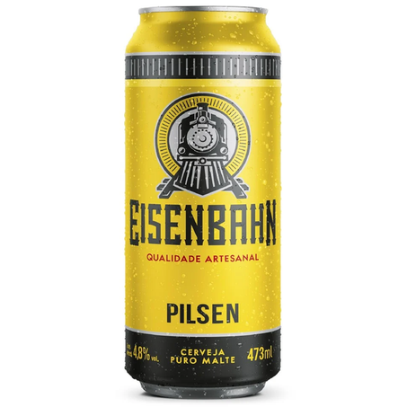 CERVEJA EISENBAHN PILSEN LATA 473ML