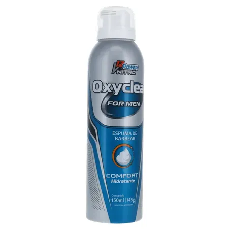 Espuma de barbear oxyclear hidrata 150ml 360-34