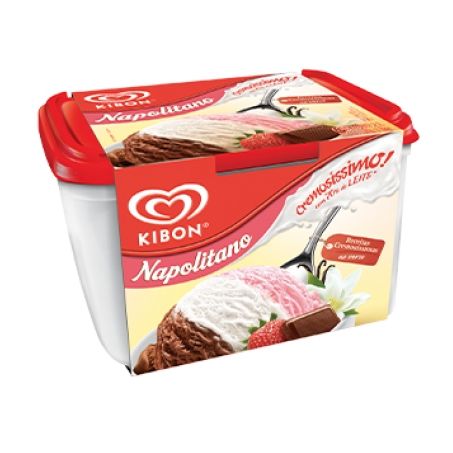 Sorvete Nestlé Napolitano 1,5l