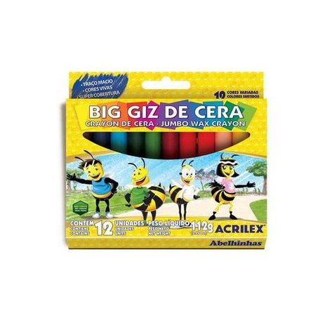 Giz De Cera Acrilex 48g C/12 002545