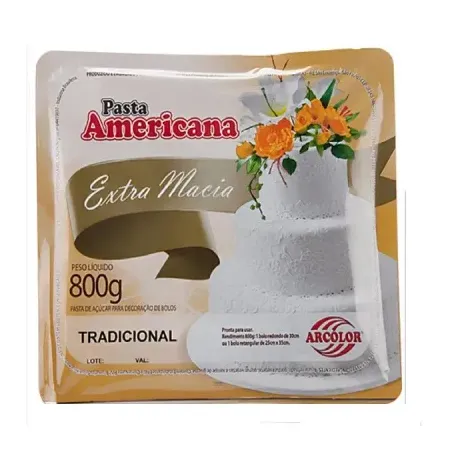 PASTA AMERICANA TRADICIONAL 800G ARCOLOR