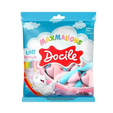 MARSHMALLOWS DOCILE 50G UNICORNIO