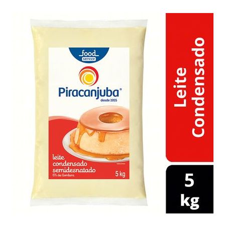Leite Condensado Piracanjuba Saco 5KG