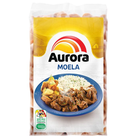 Moela pacote aurora 1kg - congelado