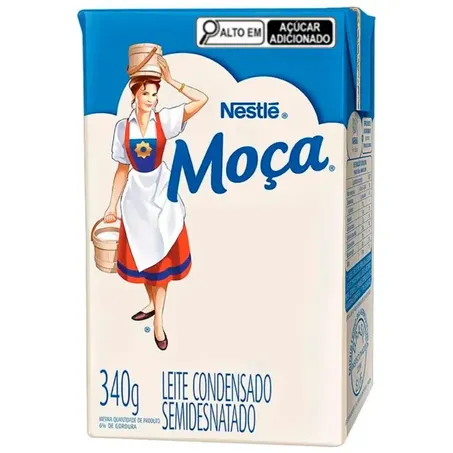 Leite condensado moca semidesnatado 340g
