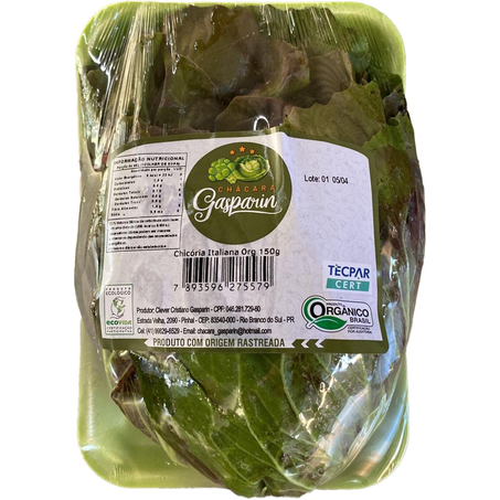Chicória Italiana Gasparin 150g - Orgânica