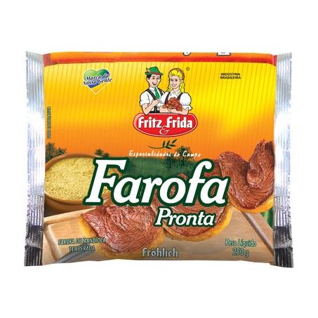 Farofa f.frida pronta 250g