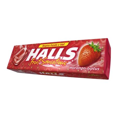 Drops halls morango 28g