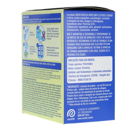 Aparelho Elétrico Repelex  Refil Líquido 40Ml 360-24