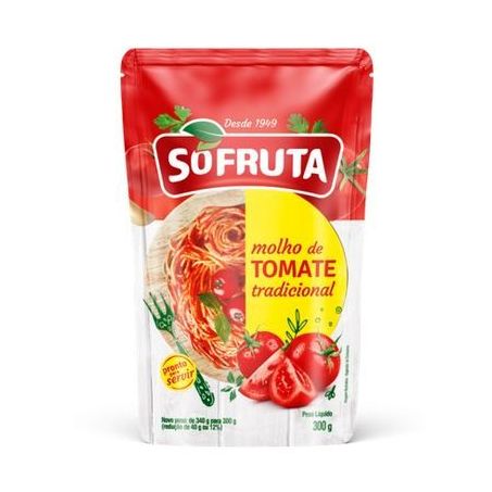 MOLHO TOMATE SOFRUTA TRAD SC 300G