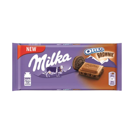 CHOCOLATE MILKA 100G OREO BROWNIE