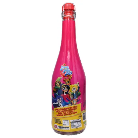 Espumante spunch 660ml zero alcool liga da justica 360-19