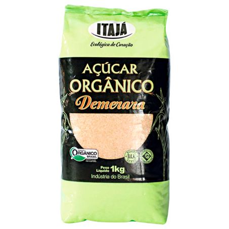 Açúcar itaja 1kg orgânico demarara