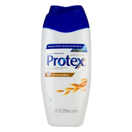Sabonete líquido antibacteriano aveia protex