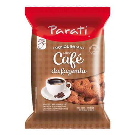 Biscoito rosquinhas café da fazenda parati