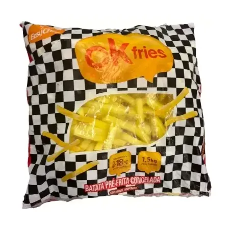 BATATA FRI EASYCHEF OK FRIES CONGELA  1,5KG