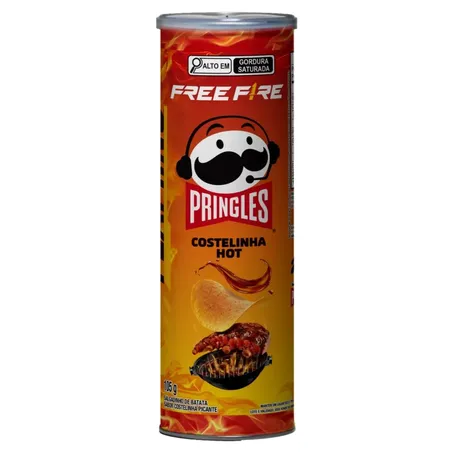 SALG. PRINGLES 105G COSTELINHA HOT