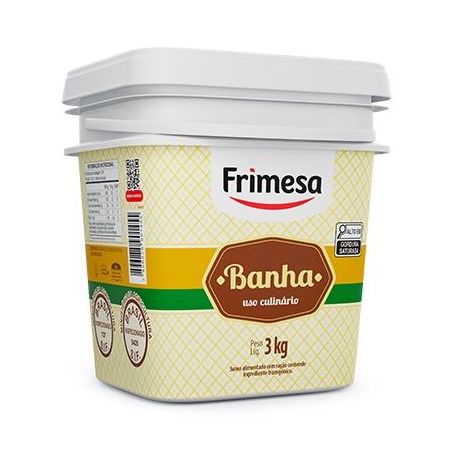 Banha frimesa balde 3kg