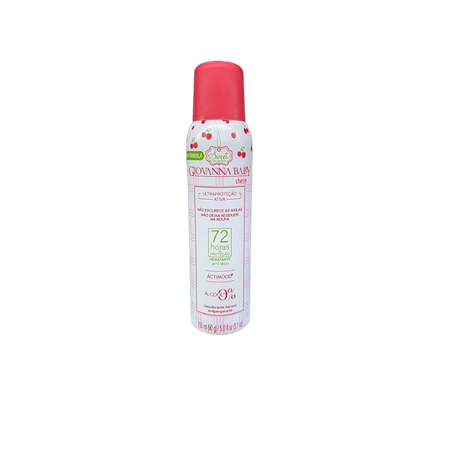 DESODORANTE GIOVANNA BABY AERO 72 H CHERRY 150 ML 