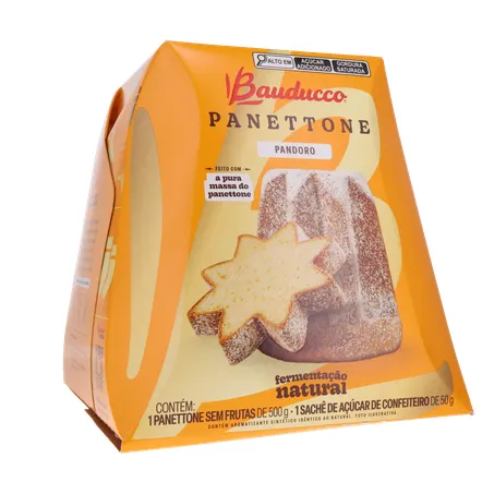 PANETTONE PANDORO BAUDUCCO 500G 360-16
