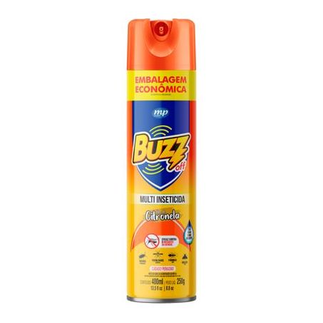 Inseticida Aero Buzz Off Multi Citronela 400ml
